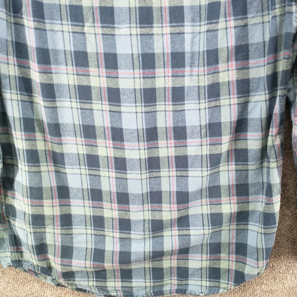 Duluth Men's Slim Fit Flannel Button-Up Shirt Multi Small Long Sleeve Plaid - Picture 7 of 12